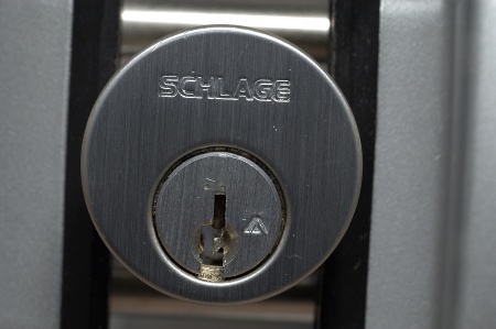 A Schlage Everest Cylinder